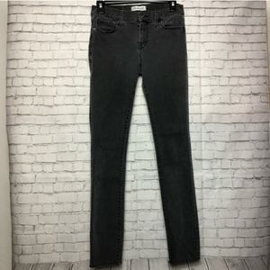 Madewell Skinny Skinny 8” Rise Jeans Grey Size 27